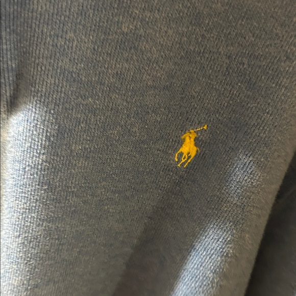 Polo Ralph Lauren Light Blue Zip-Up Sweater - Picture 2 of 9